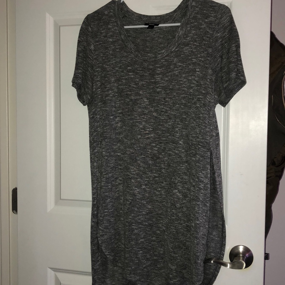 Long Gray Tee